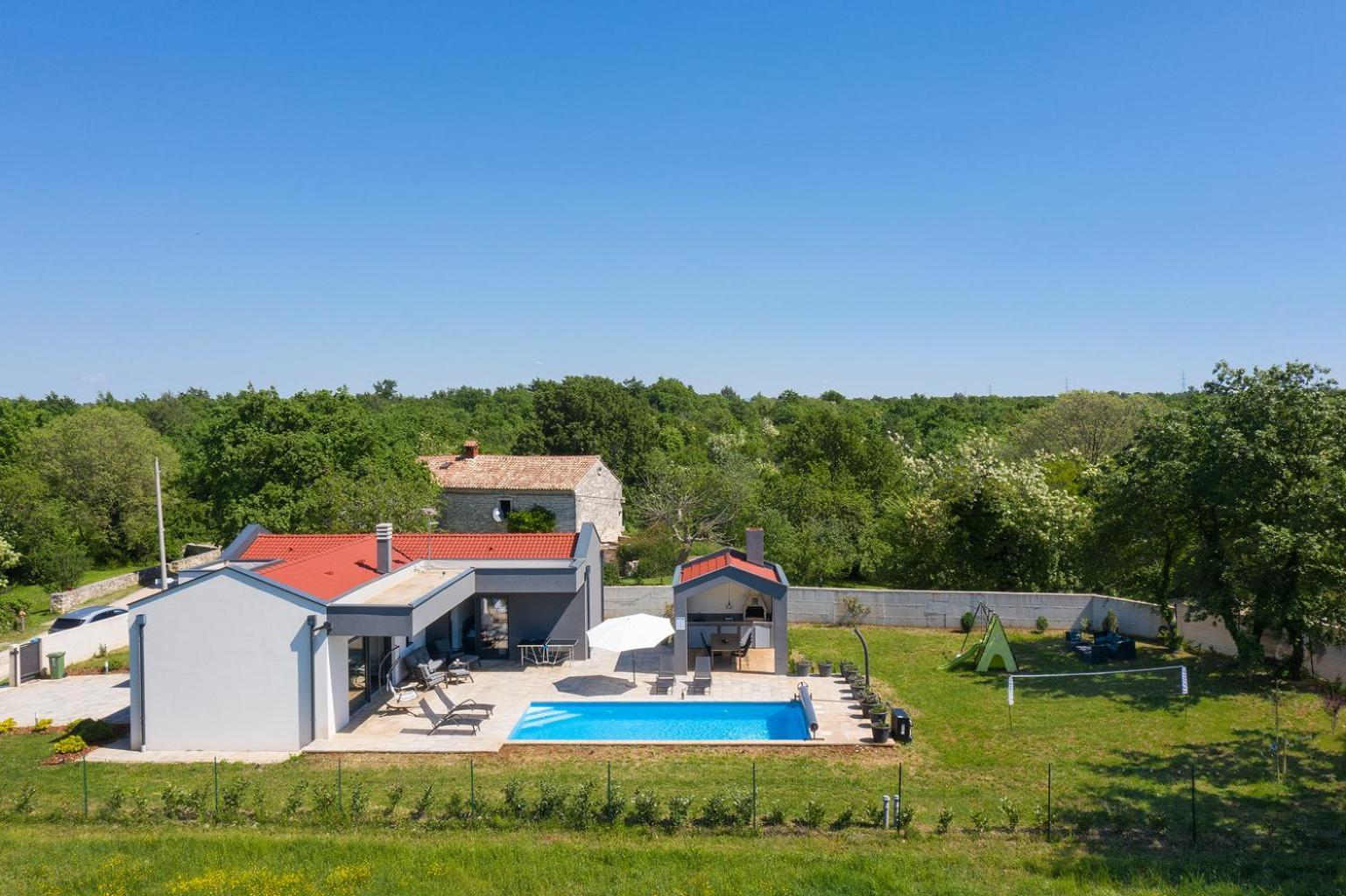 Vila Nora With Heated Pool Marčana Dış mekan fotoğraf
