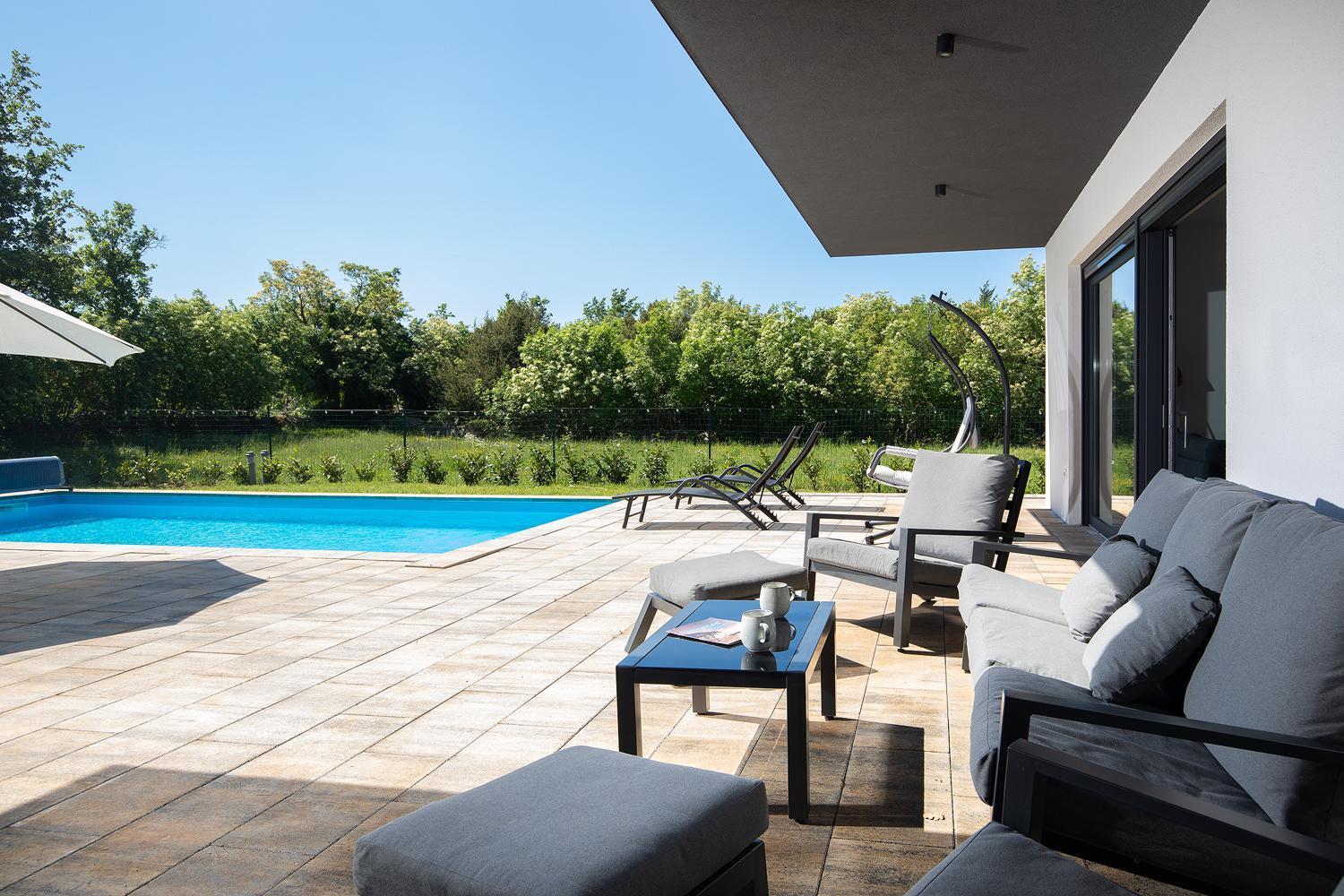 Vila Nora With Heated Pool Marčana Dış mekan fotoğraf